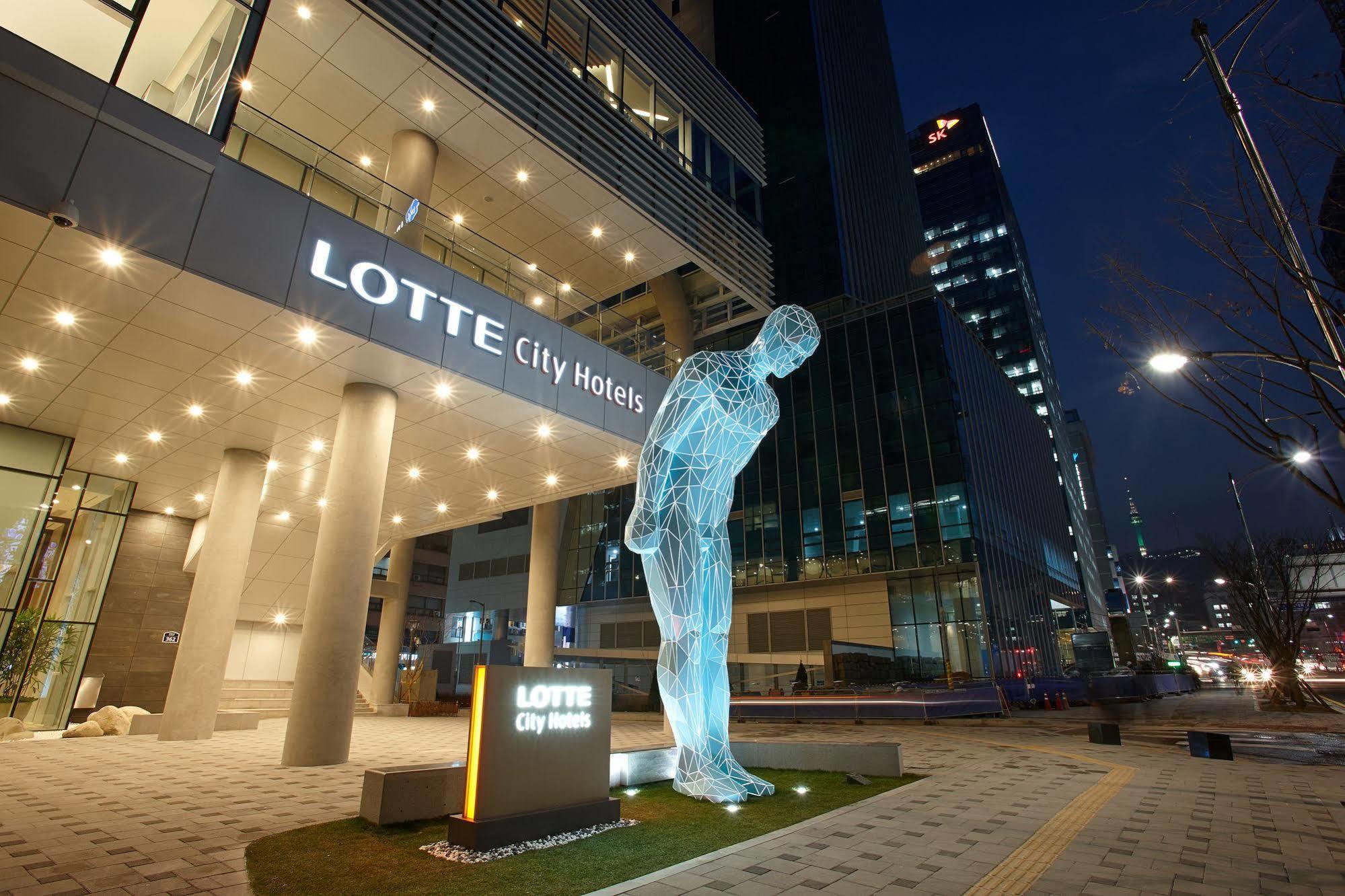 Lotte City Hotel Myeongdong Сеул Экстерьер фото